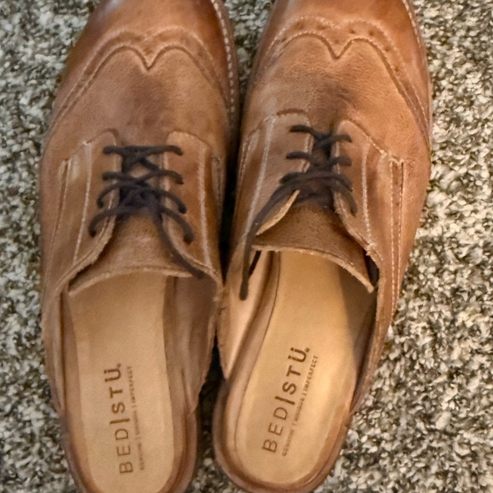 Women’s Bed Stu Brogue Mules